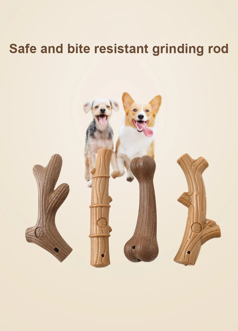 Dailypets Woodland Chew Stick Dog Toy – Assorted Branch & Bone Designs