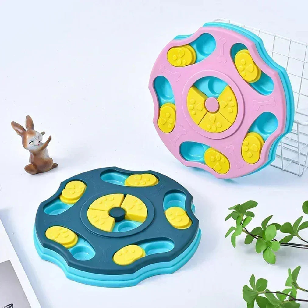 Dailypets Dog Treat Puzzle Feeder – Interactive Slow Food Tray