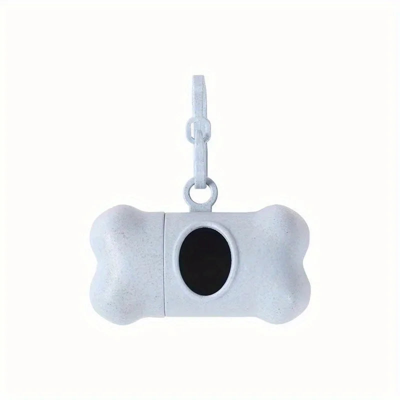 Dailypets Bone Poop Bag Dispenser – Clip-On Holder for Dog Walks