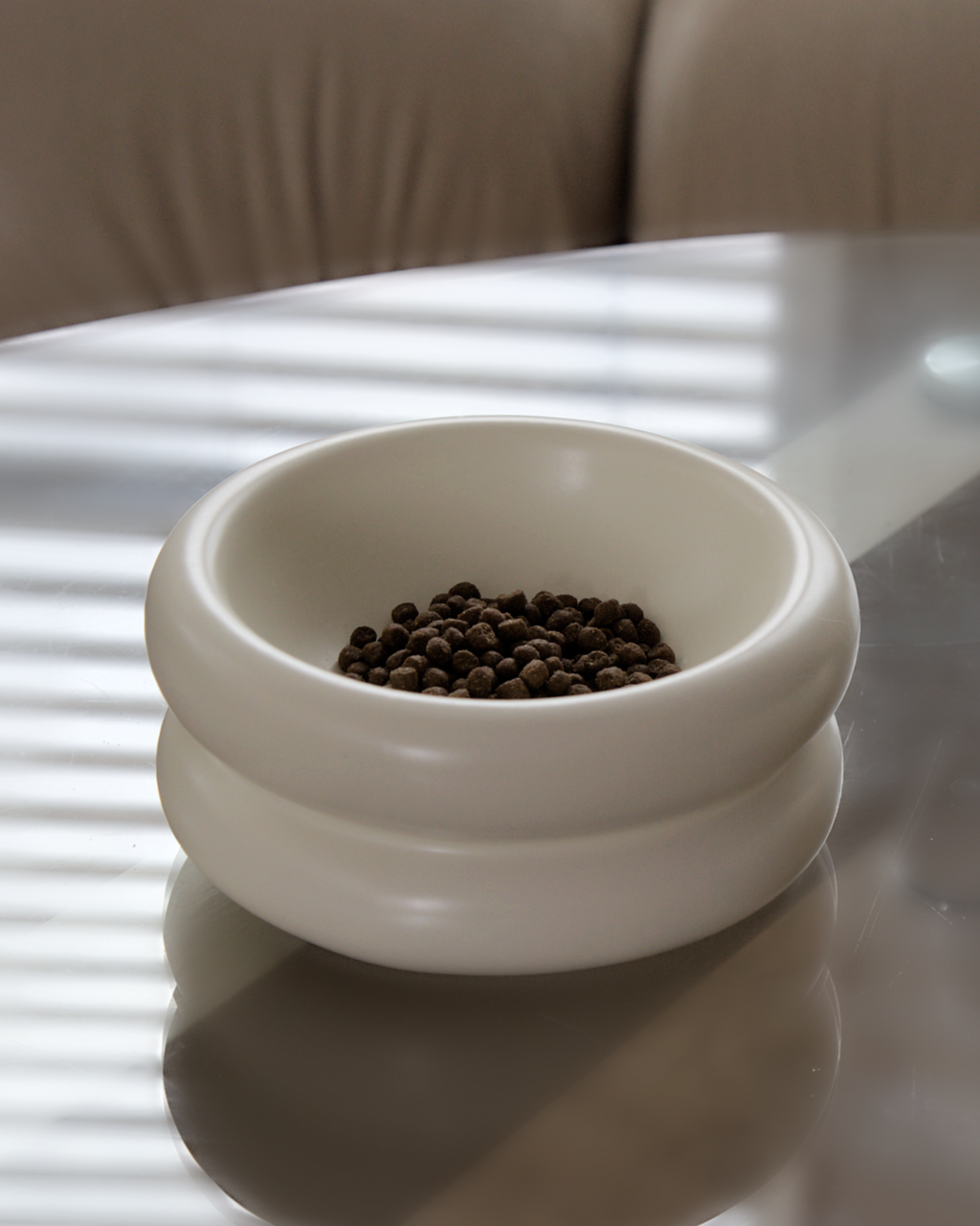 Dailypets Elevated Ceramic Cat Dining Bowl