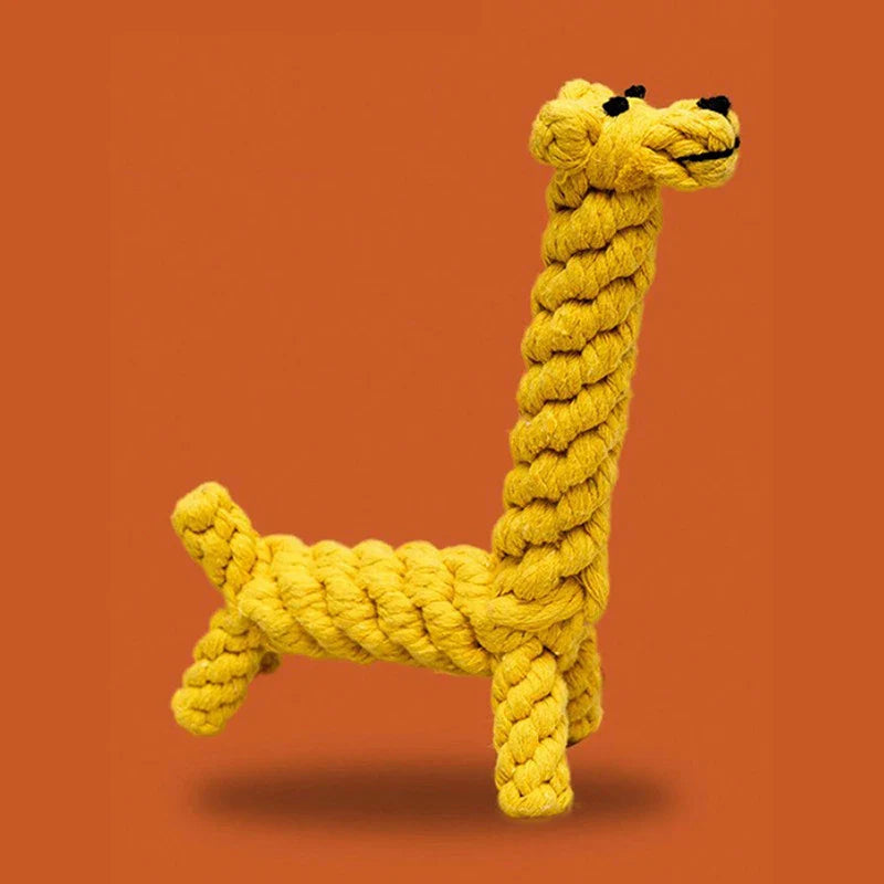 Dailypets Cotton Rope Dog Toy Hand Woven Pet Chew Toy