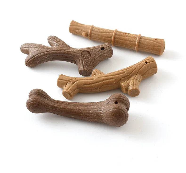Dailypets Woodland Chew Stick Dog Toy – Assorted Branch & Bone Designs