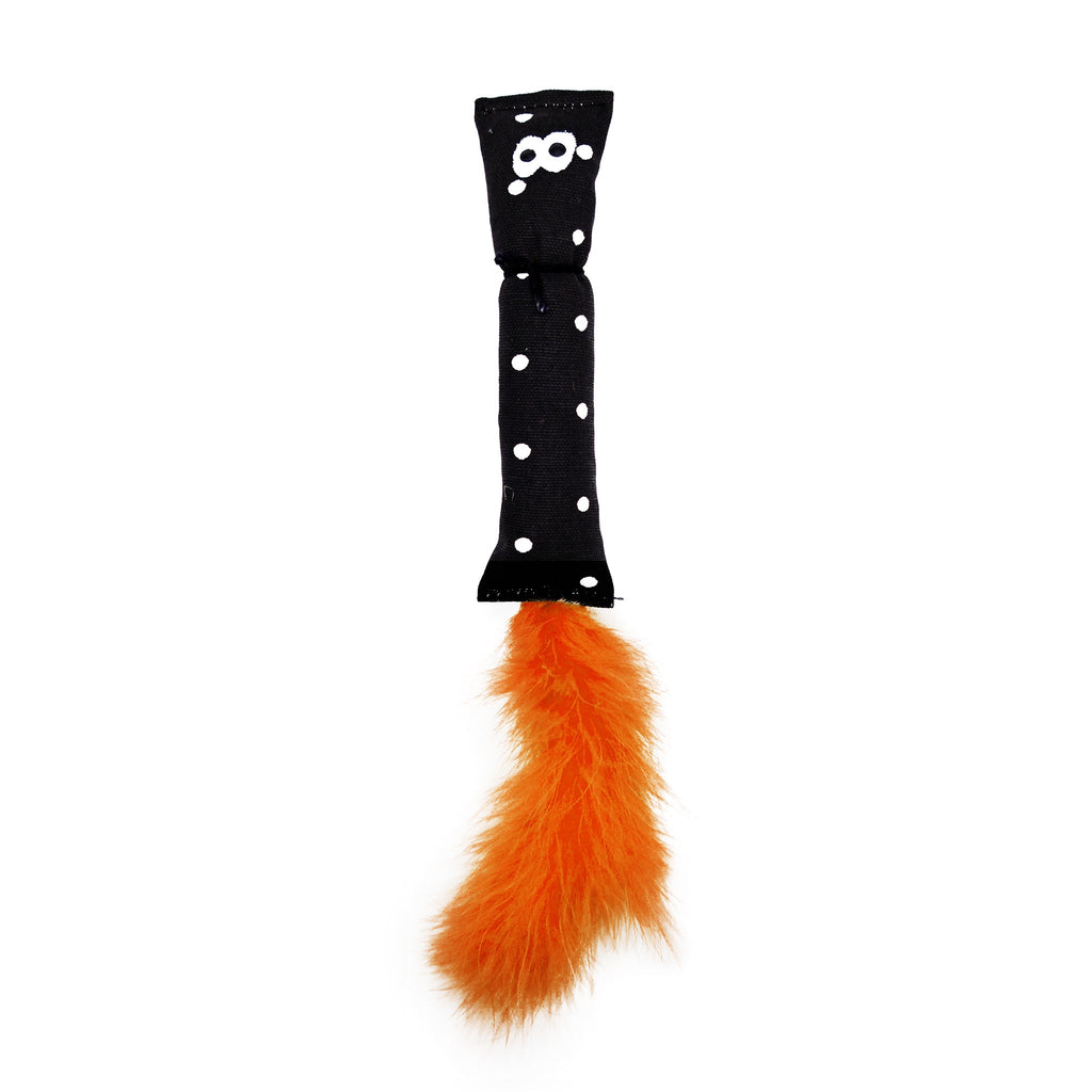 Dailypets Spooky Squirrel Organic Catnip Kicker Toy
