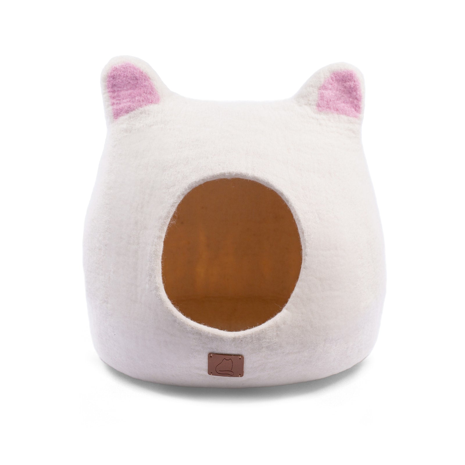 Dailypets Wool Cat Cave with Accent Ears