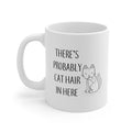Dailypets Cat Hair Coffee Mug – Funny Ceramic Cup for Cat Lovers