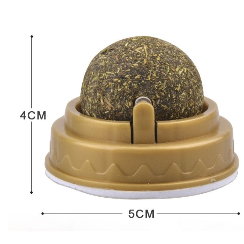Dailypets Interactive Catnip Ball – Avocado Cat Toy for Licking, Playing and Relaxation