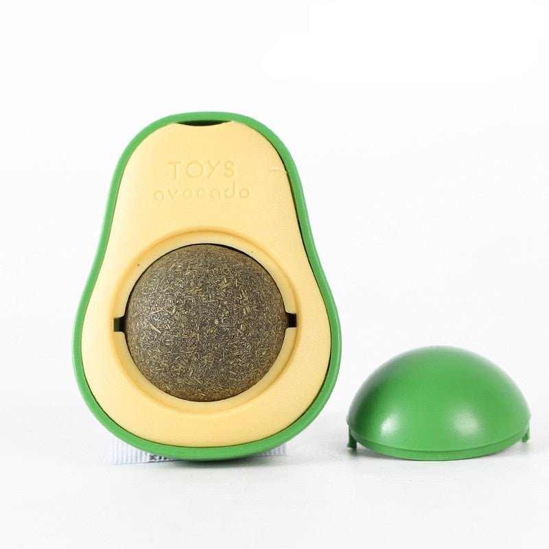Dailypets Interactive Catnip Ball – Avocado Cat Toy for Licking, Playing and Relaxation