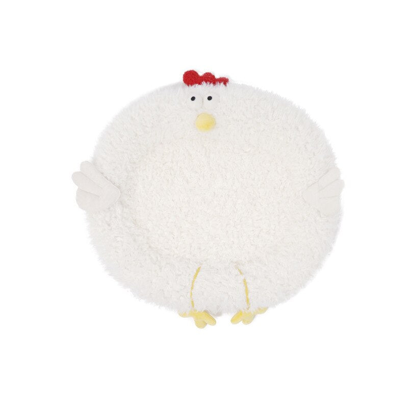 Dailypets Cute Chick Cat Bed – Cozy Plush Sleeping Mat for Cats