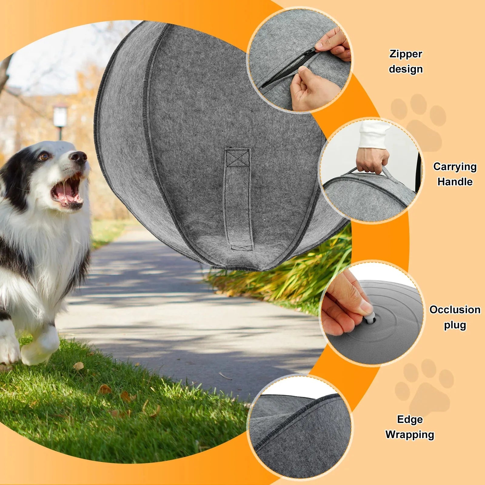 Dailypets Large Herding Ball for Dogs – Outdoor Training & Enrichment