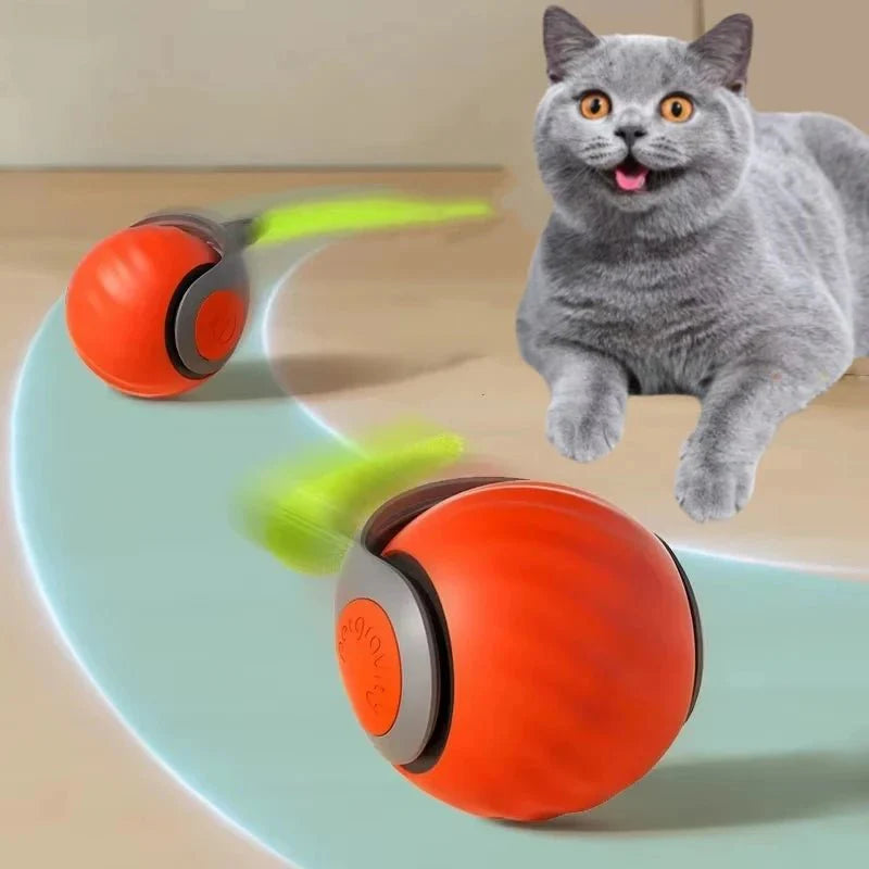Dailypets Automatic Rolling Ball Toy for Cats with Motion Sensor & Bird Sound Play