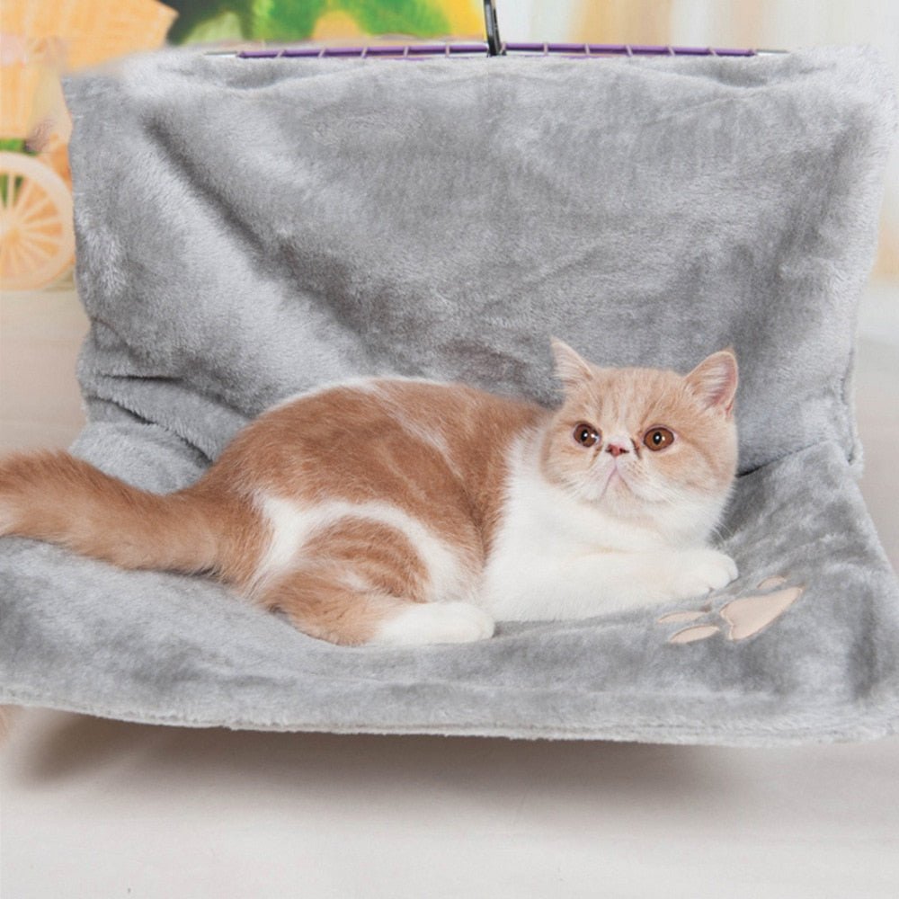 Dailypets Hanging Cat Bed – Plush Bedside Lounge for Cats