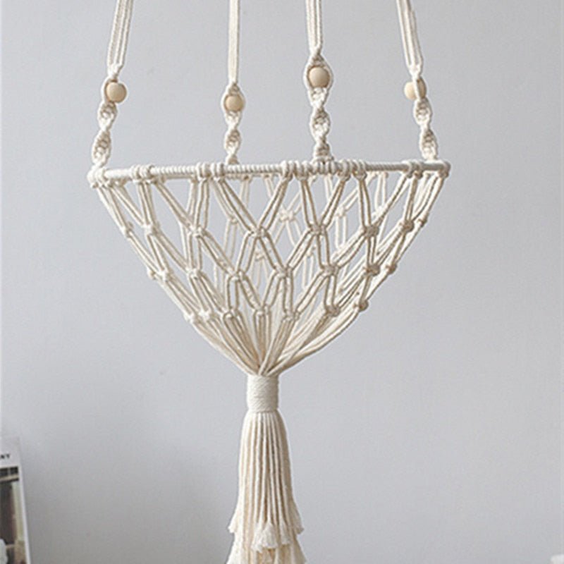 Dailypets Decorative Cotton Rope Hanging Cat Hammock