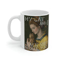 Dailypets Vintage Cat Humor Ceramic Mug