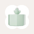 Dailypets Ceramic Cactus Cat Water Fountain 50oz with Automatic Filtration