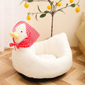 Dailypets Duck Nest Cat Bed – Soft Bolster Lounger