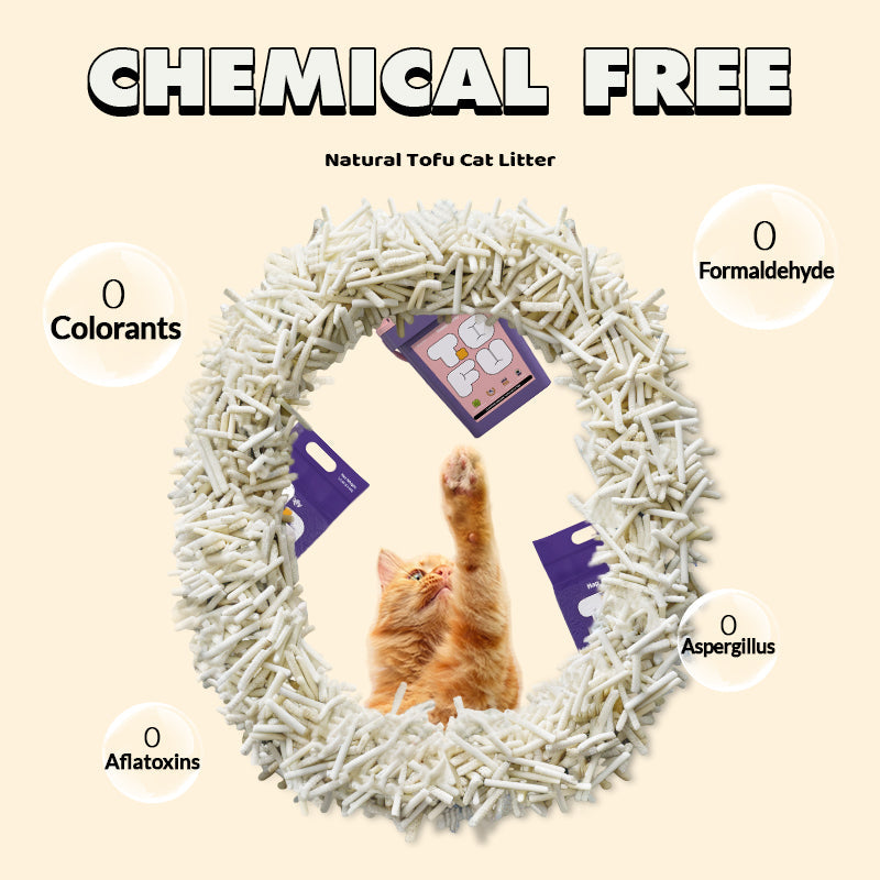 Dailypets Clumping Cat Litter 4 Bags for Odor Management