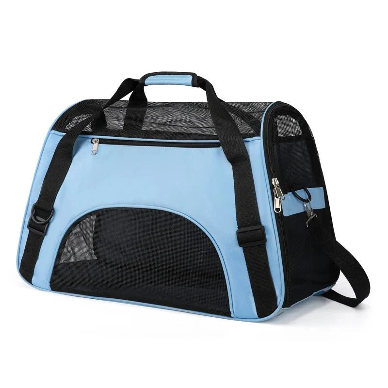 Dailypets Soft Pet Travel Carrier with Breathable Mesh Panels for Comfortable Journeys