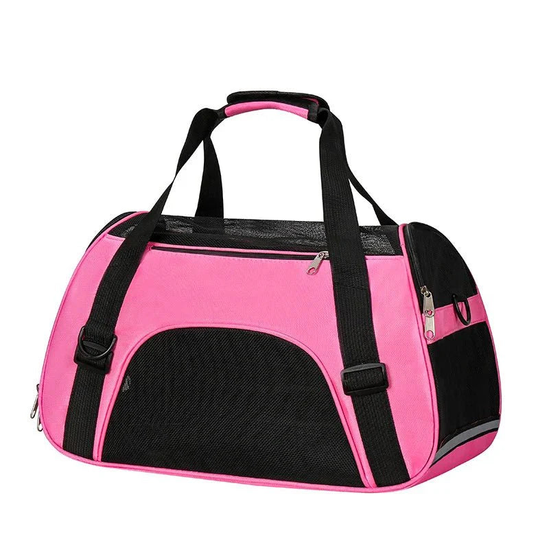 Dailypets Soft Pet Travel Carrier with Breathable Mesh Panels for Comfortable Journeys