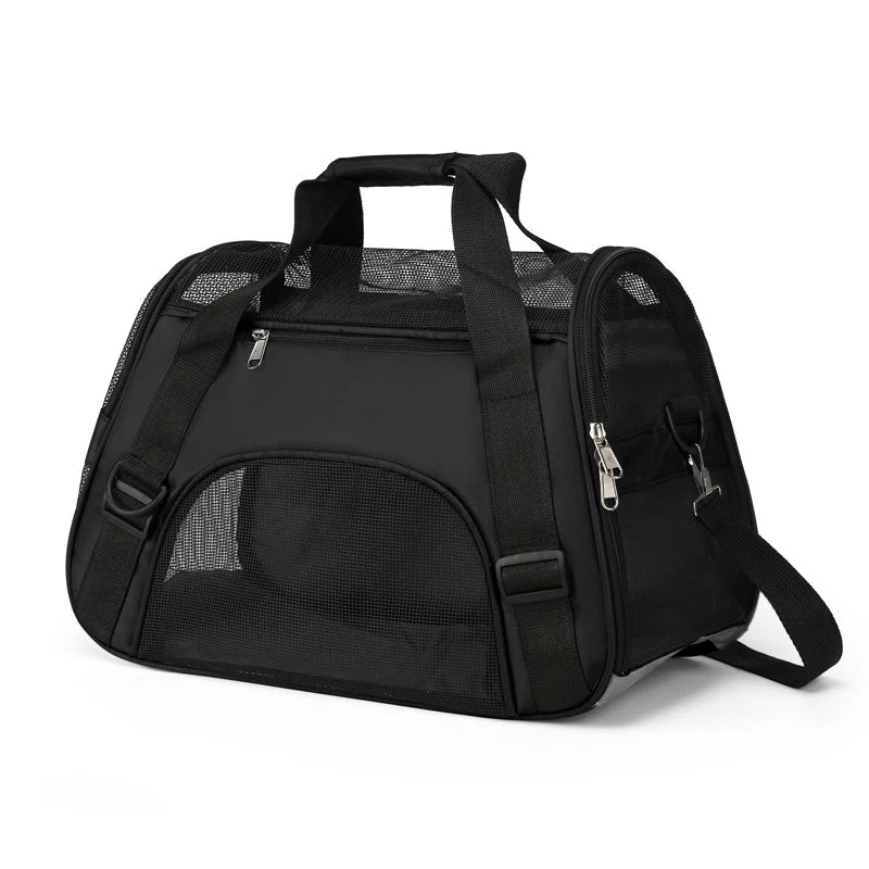 Dailypets Soft Pet Travel Carrier with Breathable Mesh Panels for Comfortable Journeys