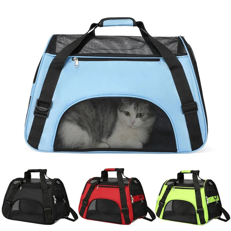Dailypets Soft Pet Travel Carrier with Breathable Mesh Panels for Comfortable Journeys