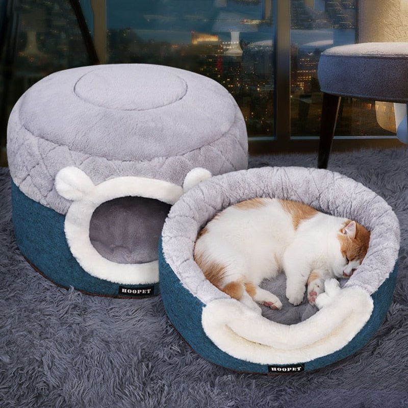 Dailypets Soft Convertible Cat House & Lounge Bed