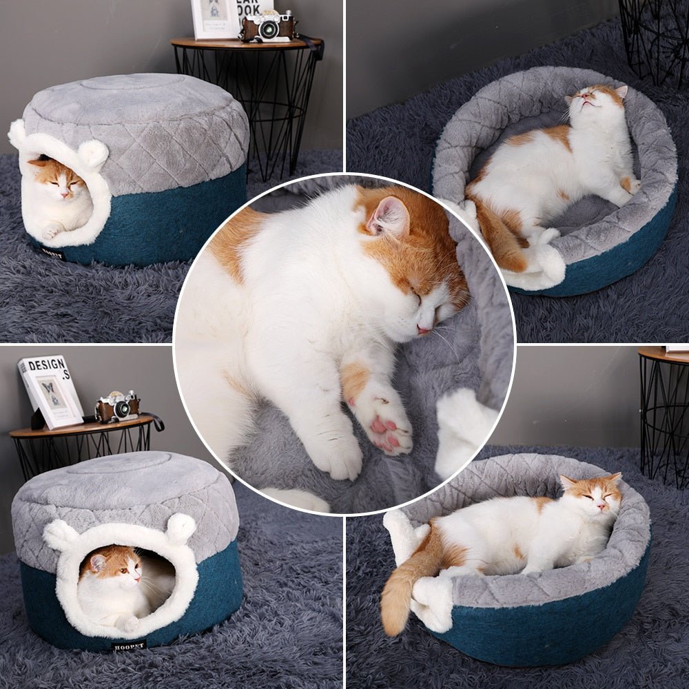 Dailypets Soft Convertible Cat House & Lounge Bed