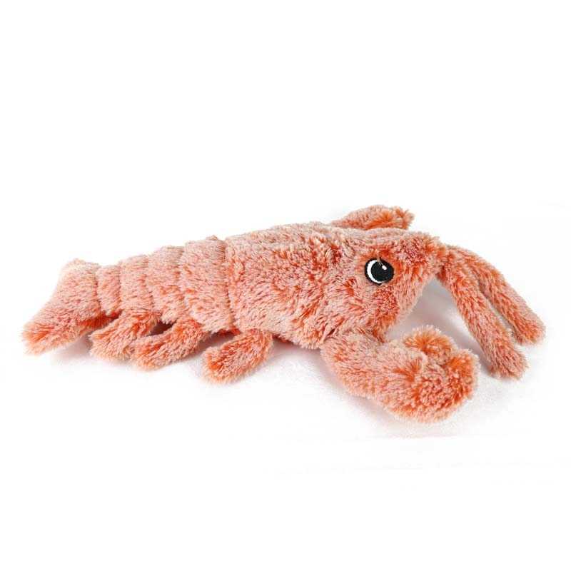 Dailypets Dancing Red Lobster Toy – Interactive Flopping Plush Cat Toy