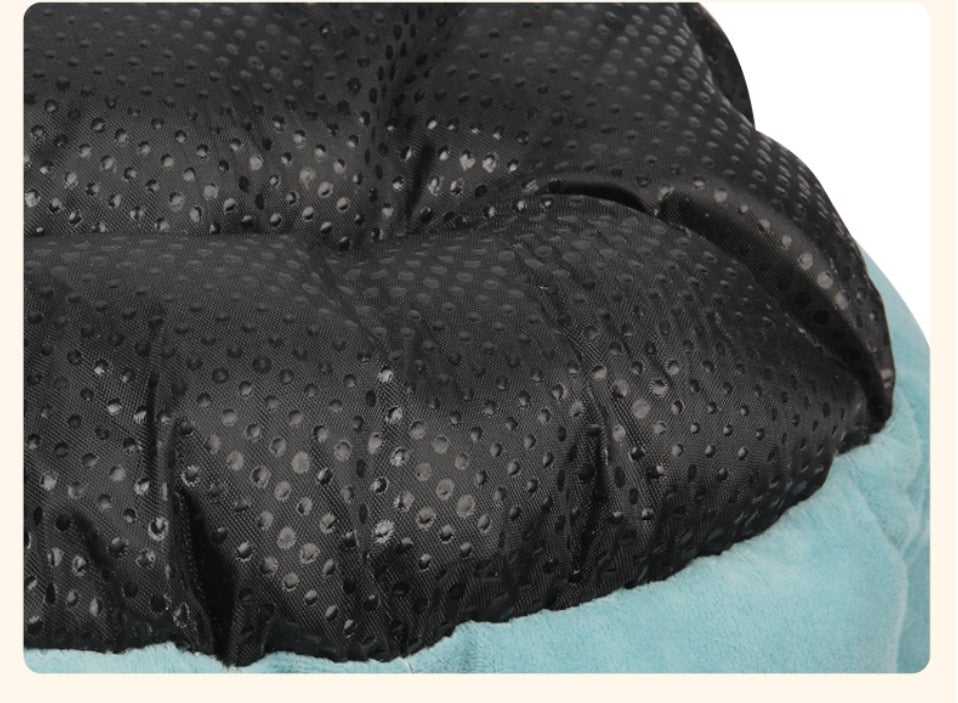 Dailypets Round Dinosaur Cuddle Cat Bed