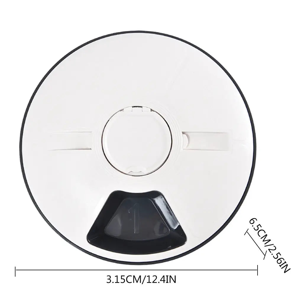 Dailypets Electronic Pet Feeder 6 Meal Rotating Food Tray Timer