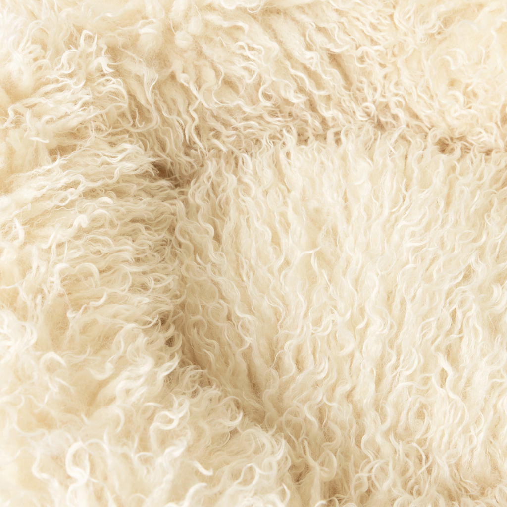 Dailypets Plush Sheep Faux Fur Donut Pet Bed
