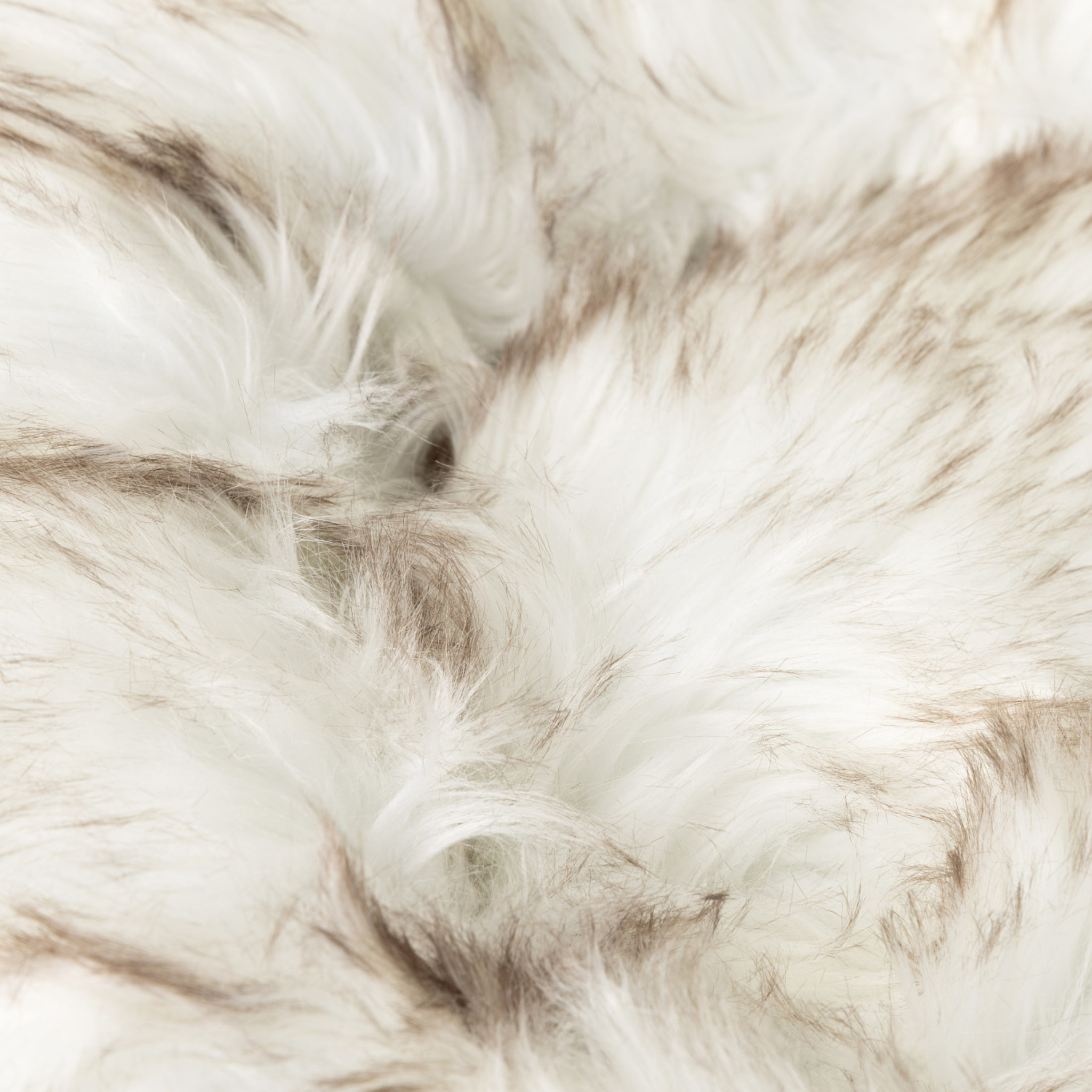 Dailypets Round Faux Fur Pet Bed for Curling Up