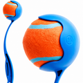 Dailypets Interactive Dog Ball Launcher with 12 Inch Handle and Medium Fetch Ball