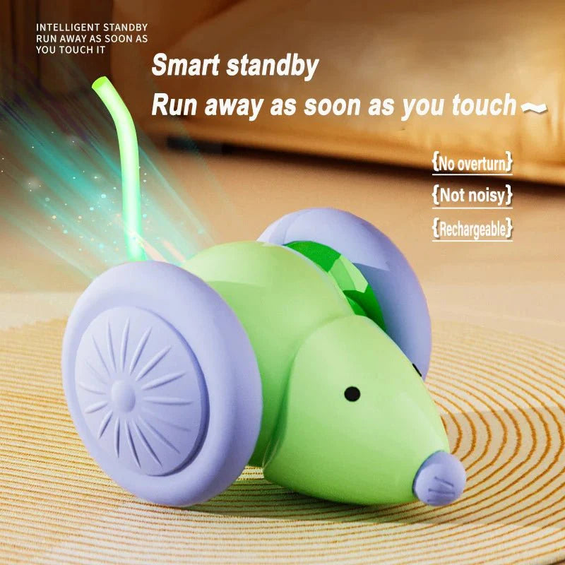 Dailypets Rechargeable Electronic Mouse Toy for Cats with Smart Interactive Motion Play