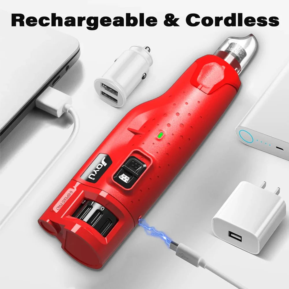 Dailypets Electric Pet Nail Grinder with Dual LED Lights and USB Rechargeable Design