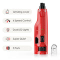 Dailypets Electric Pet Nail Grinder with Dual LED Lights and USB Rechargeable Design