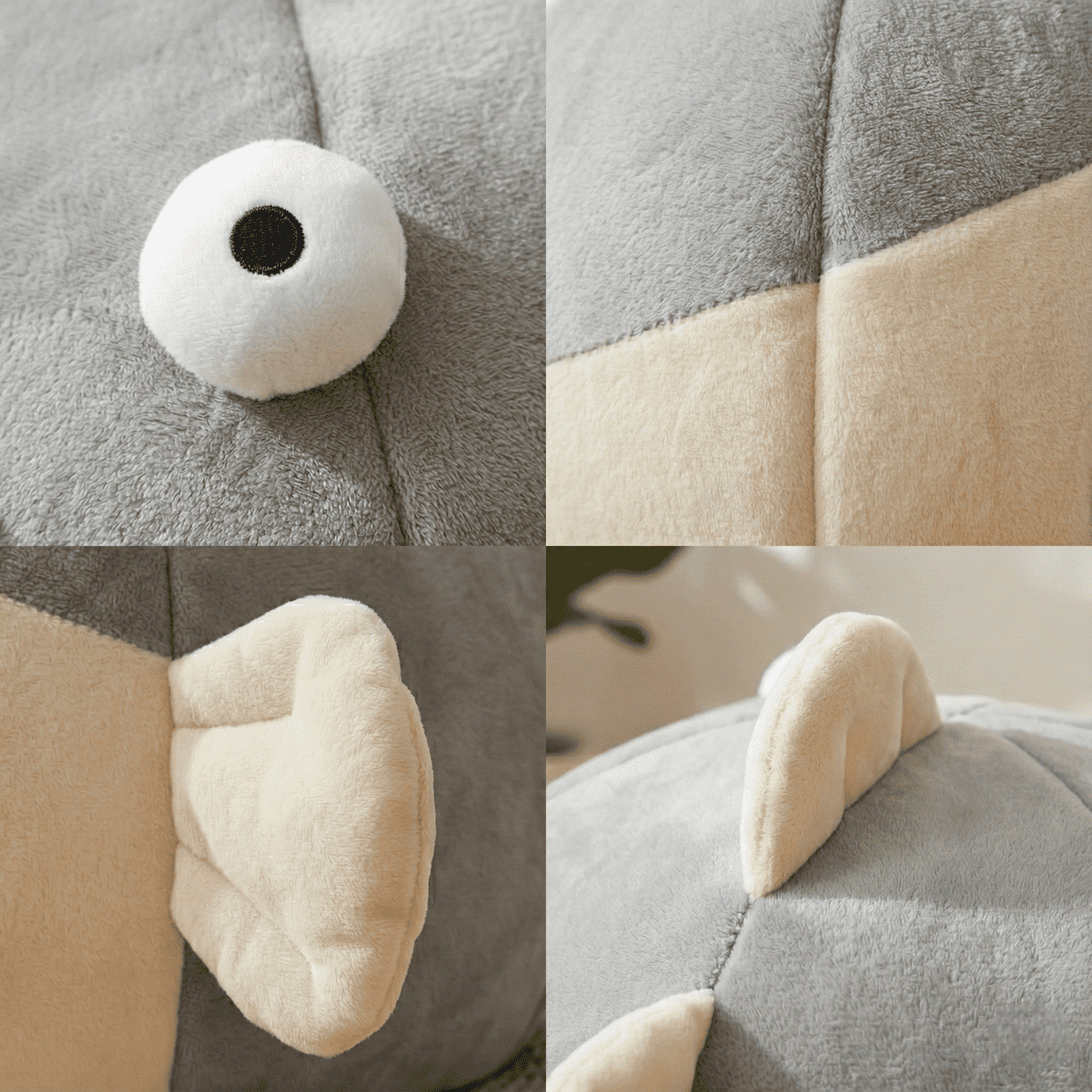 Dailypets Ocean-Inspired Cat Cave – Soft Fish-Shaped Hideout