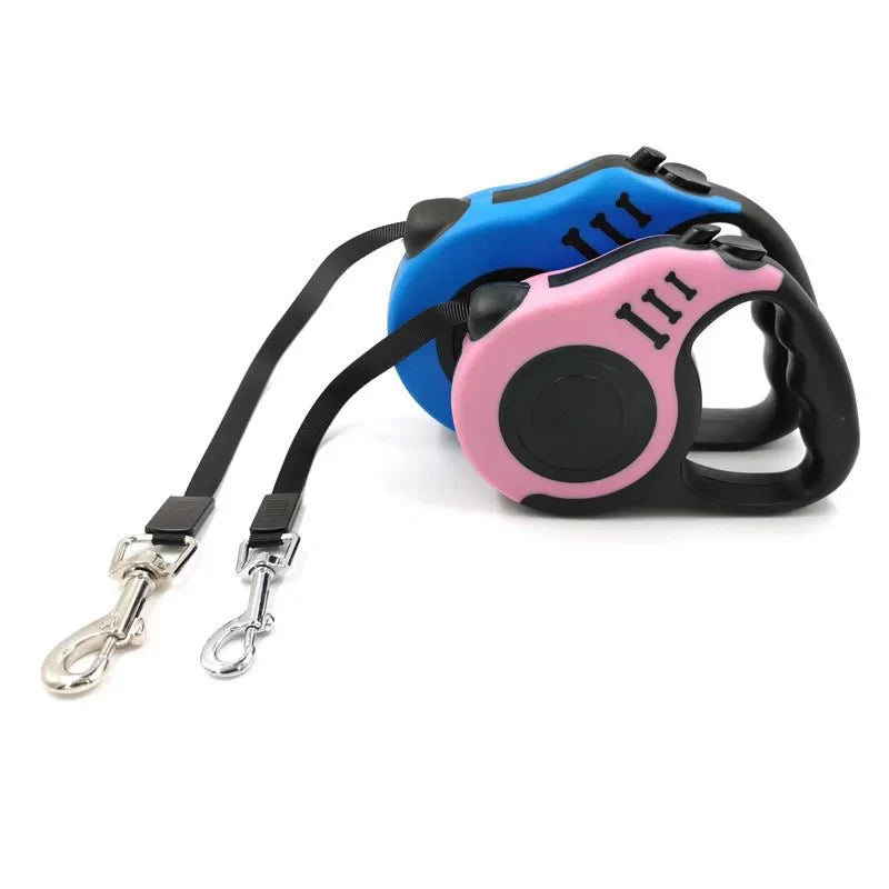 Dailypets 3 m & 5 m Retractable Dog Lead with Ergonomic Grip and Secure Lock