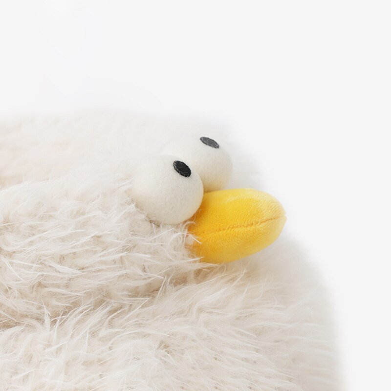 Dailypets Chick Calming Cat Bed – Fluffy Sleeping Nest for Cats