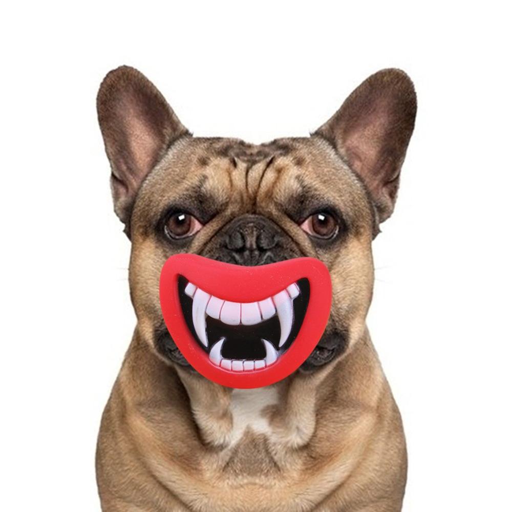 Dailypets Dog Chew Toy, Funny Squeaky Lips for Indoor and Outdoor Play