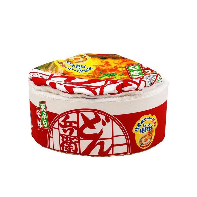 Dailypets Noodle Bowl Cat Bed – Plush Cozy Cat Hideout