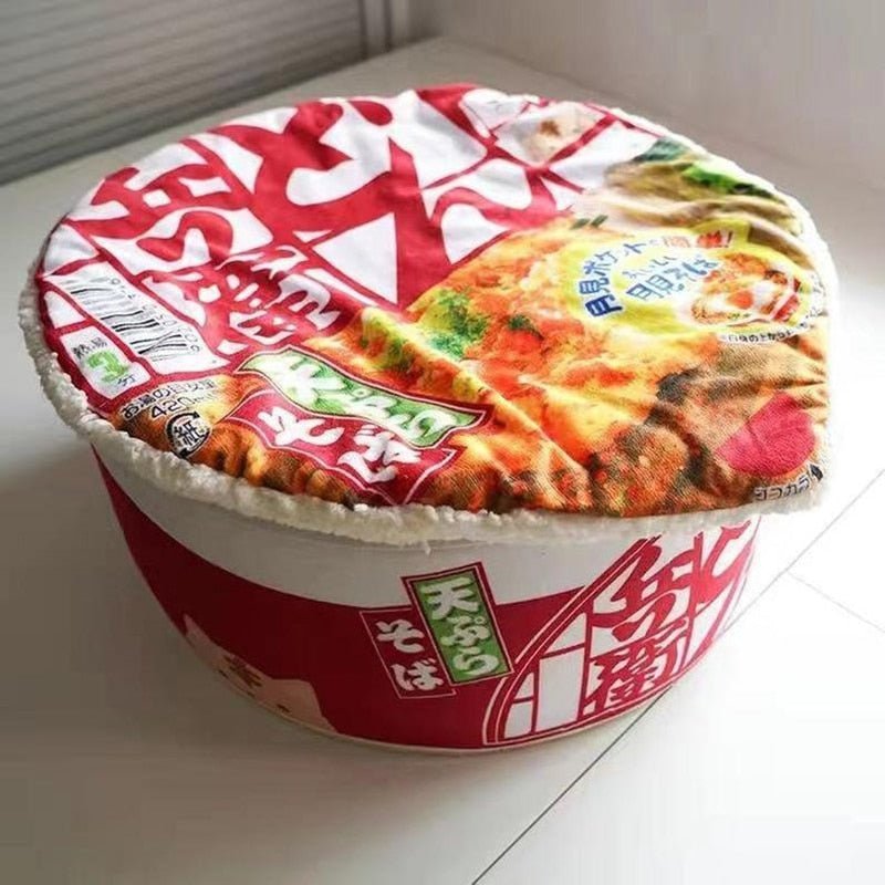 Dailypets Noodle Bowl Cat Bed – Plush Cozy Cat Hideout