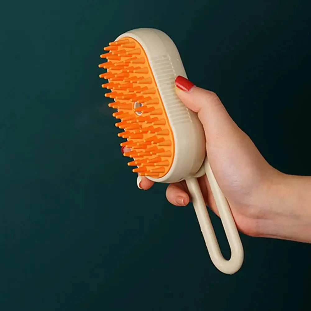 Dailypets Rechargeable 3-in-1 Pet Grooming Brush with Steam Mist for Dogs and Cats