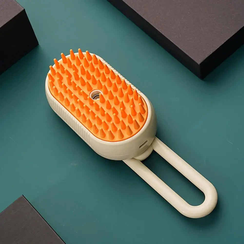 Dailypets Rechargeable 3-in-1 Pet Grooming Brush with Steam Mist for Dogs and Cats