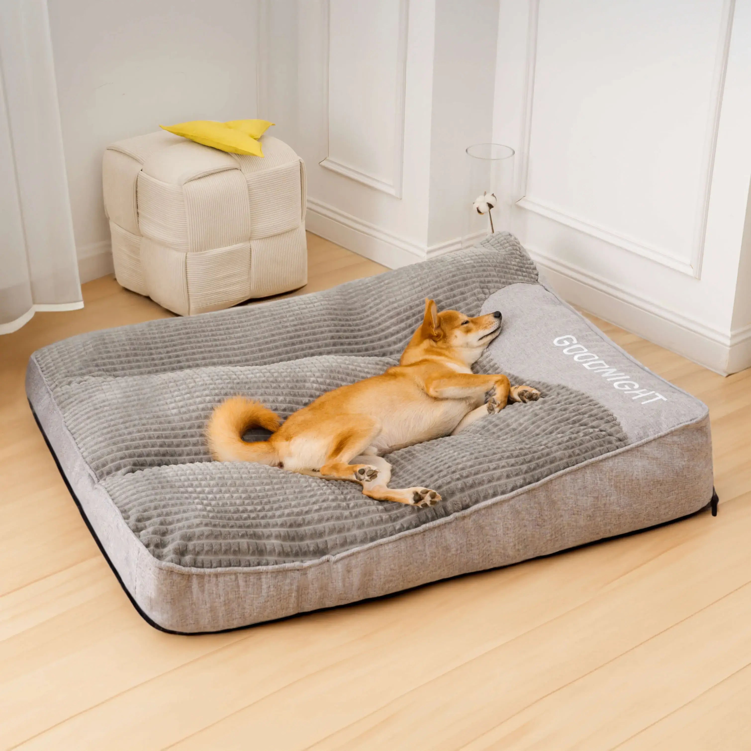 Dailypets Calming Pet Mattress, Soft Dog Cushion Bed for Indoor Use