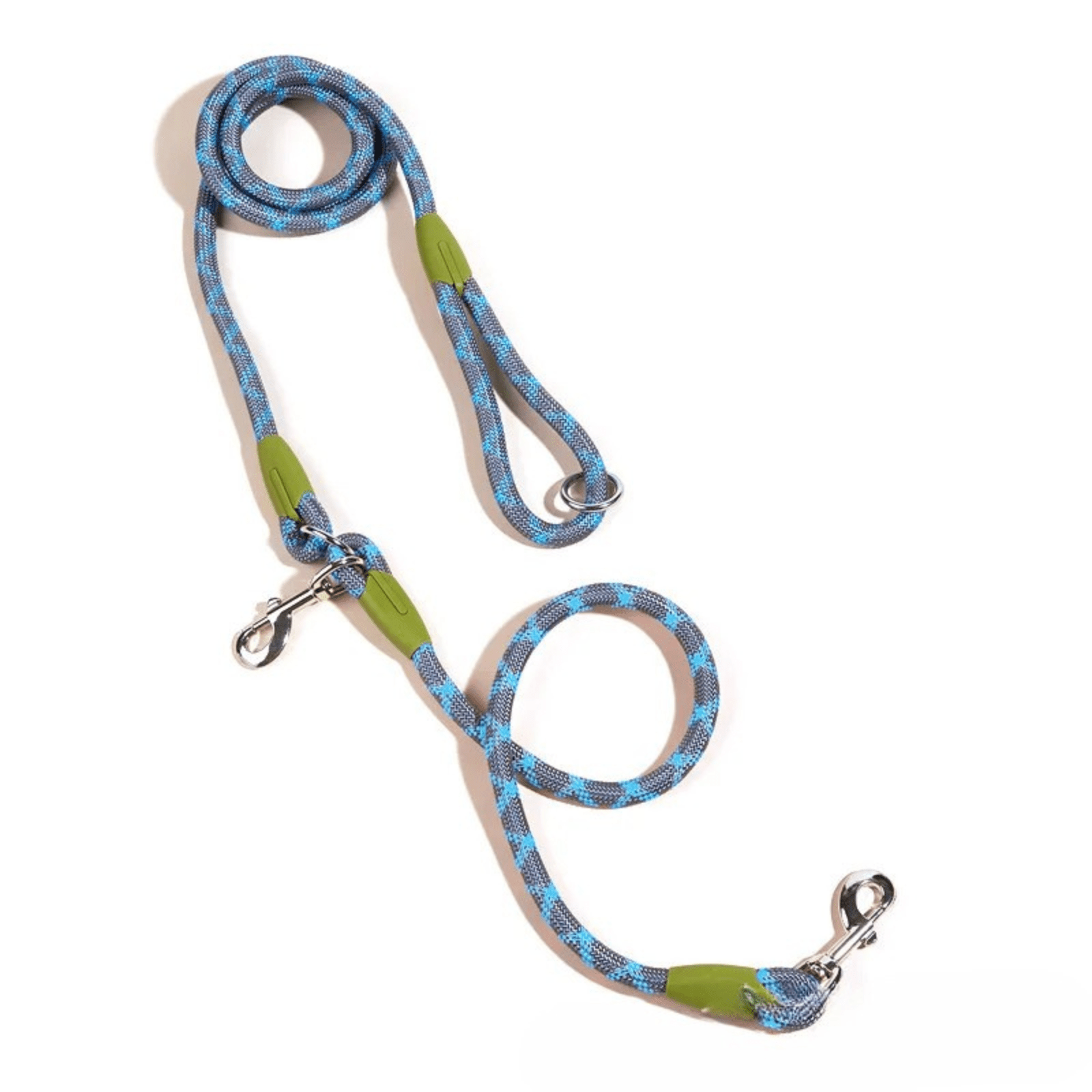 Dailypets Reflective Hands-Free Dog Leash with Bite-Resistant Chain for Running & Walking