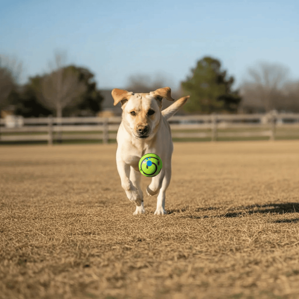 Dailypets Interactive Sound Ball for Dogs – Battery-Free Rolling Dog Toy