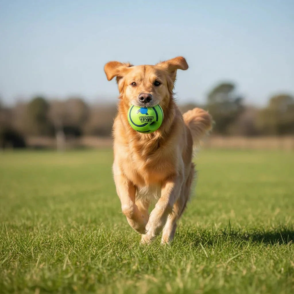 Dailypets Interactive Sound Ball for Dogs – Battery-Free Rolling Dog Toy