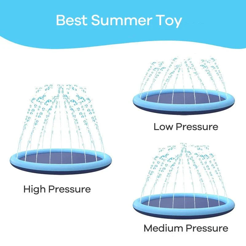 Dailypets Splash Pad for Dogs – Durable Outdoor Cooling Water Mat