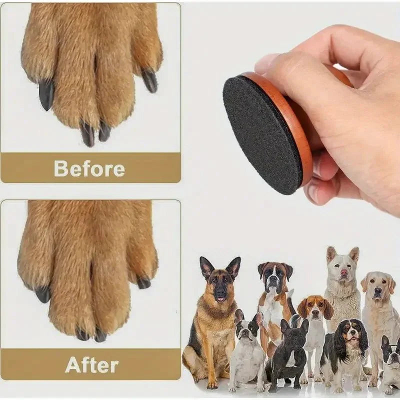 Dailypets Wooden Pet Nail Scratch Board for Dogs and Cats with Replaceable Sandpaper