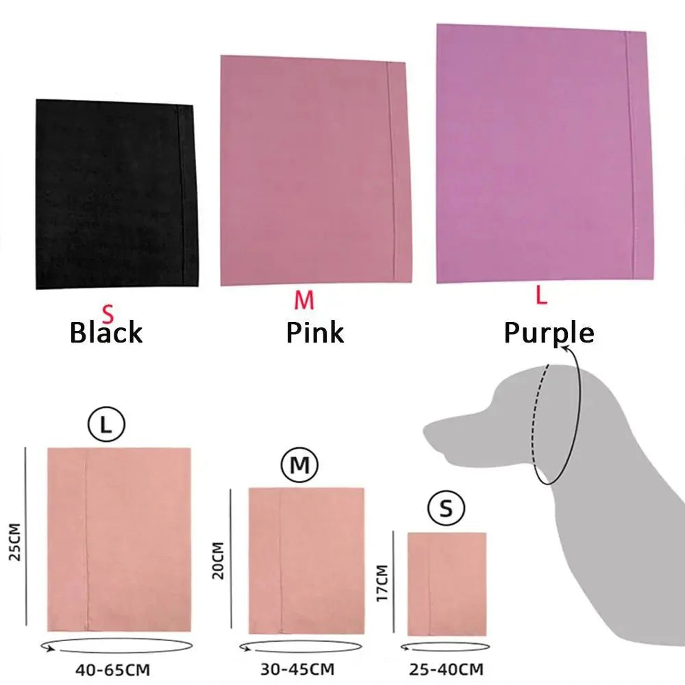Dailypets Dog Ear Protection Hood with Soft Stretch Fabric for Warm Winter Comfort